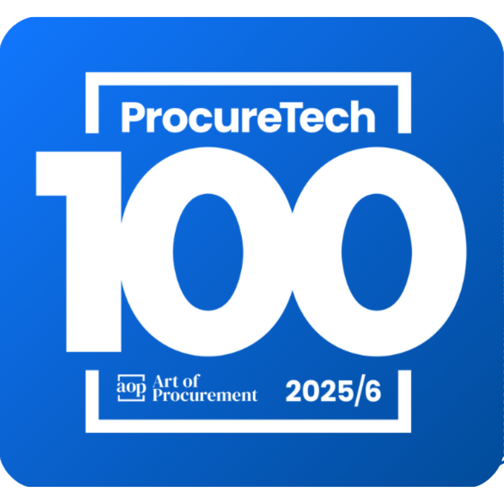 2025 - ProcureTech100 Badge-1