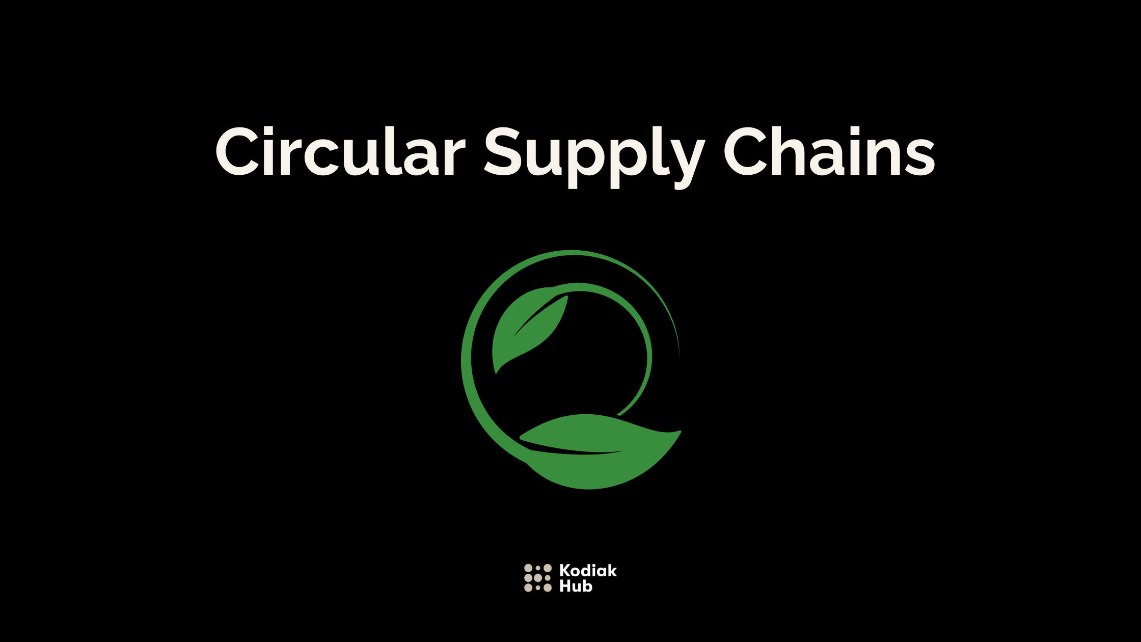 Procurement trends 2023 Circular supply chain will increase