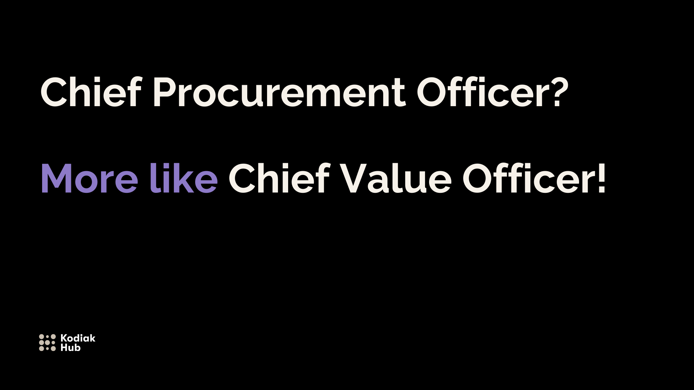 Procurement trends 2023 Role of CPO redefined