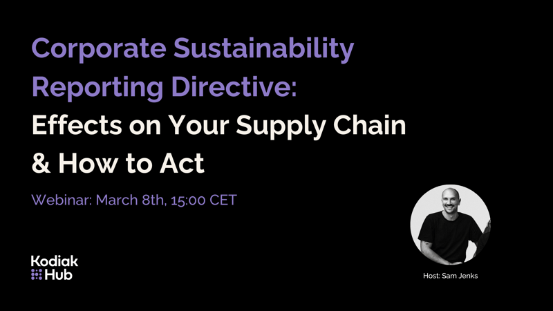 The New CSRD Law: Effects On Your Supply Chain & How You Should Act