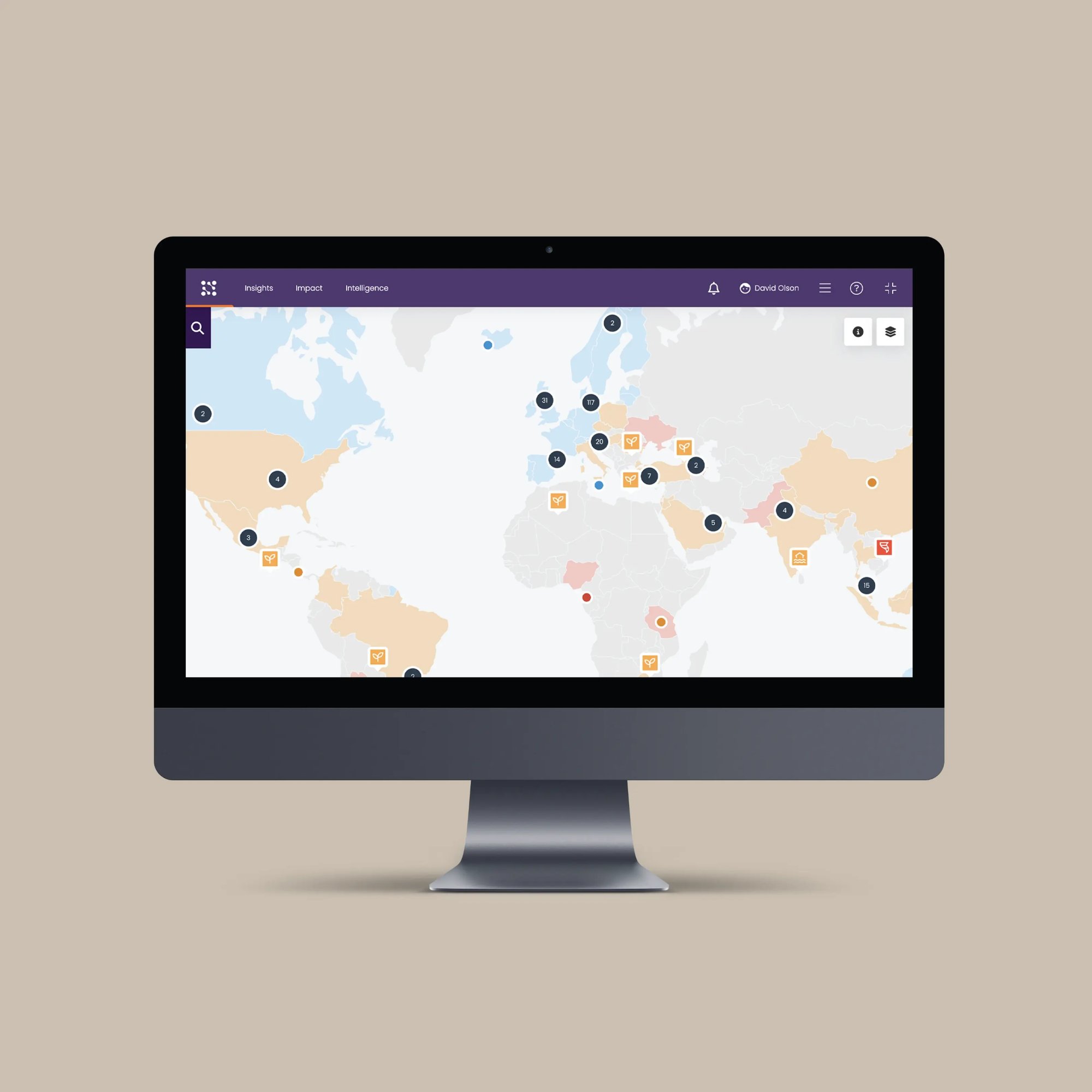 SRM - Manage - Supply Chain Map