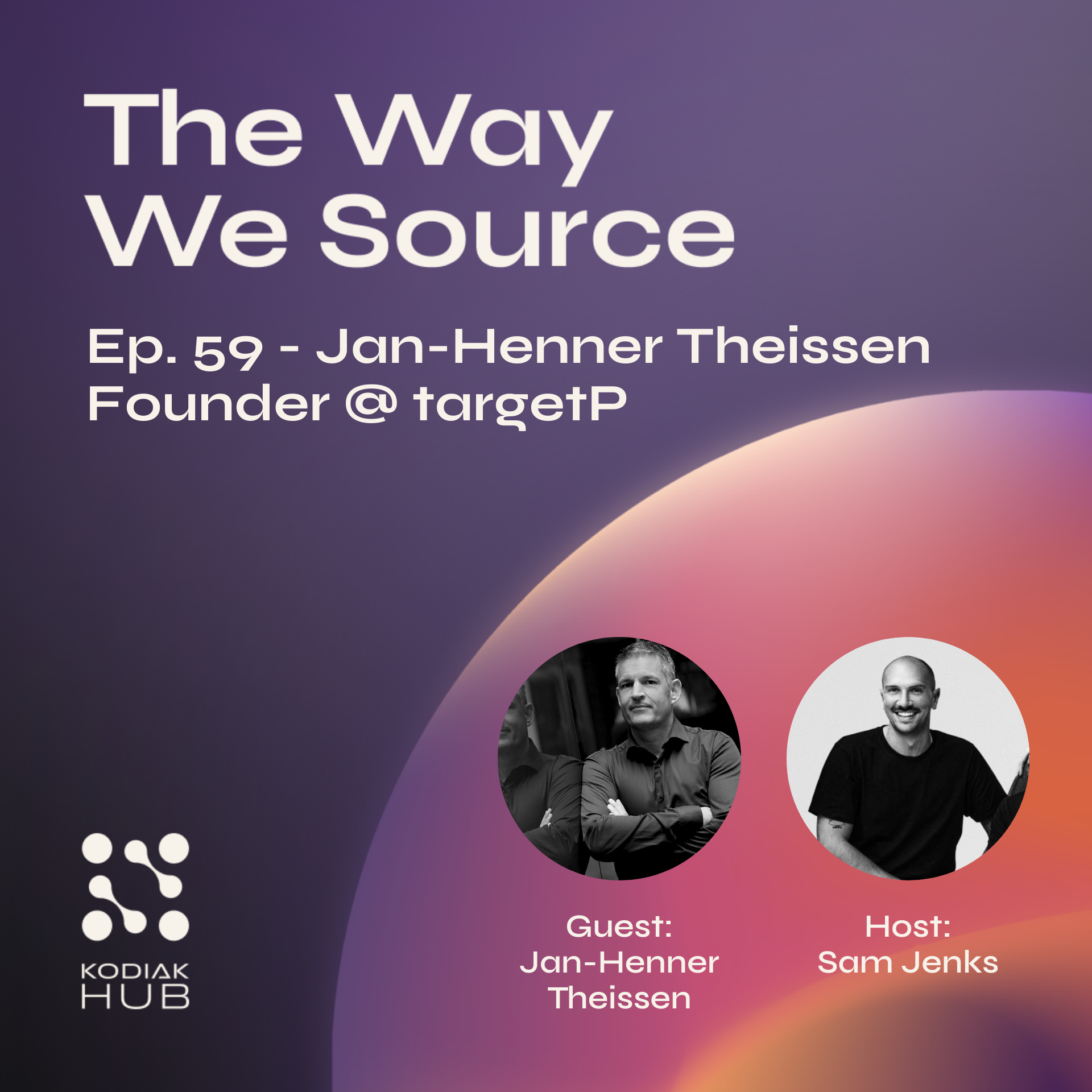 Podcast Episode Cover The Way We Source - Jan-Henner Theissen