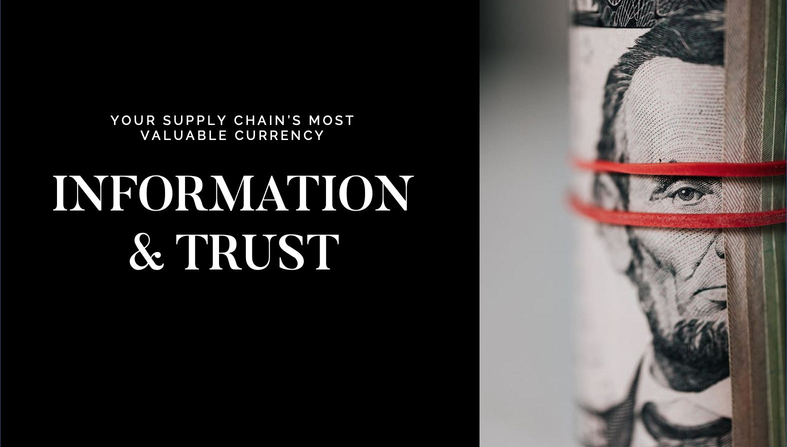 Supply Chain Information and trust