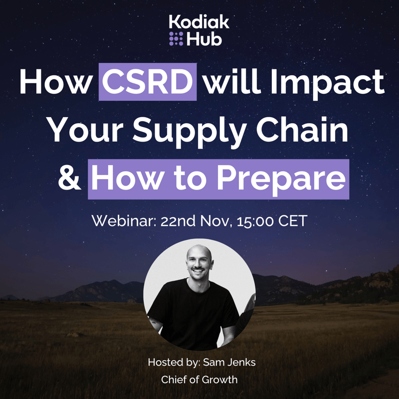 How CSRD will Impact Your Supply Chain & How to Prepare